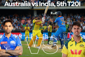 Australia vs India, 5th T20I
