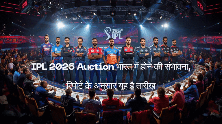 IPL 2026 ऑक्शन भारत में होने की संभावना, रिपोर्ट के अनुसार यह है तारीख
